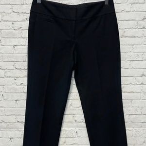 Ann Taylor Loft Julia Straigh Black‎ Pants - Size 14